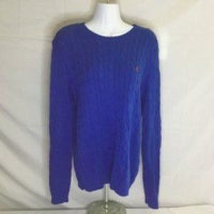 Ralph Lauren sports size XL Woman blue Sweater